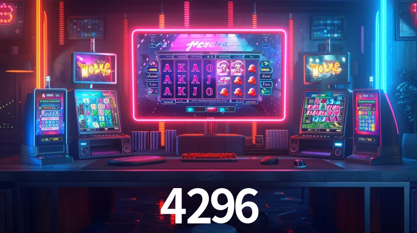 Sinta a adrenalina dos jogos de cassino com 4296